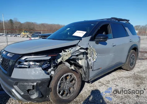 2025 Nissan Pathfinder Rock Creek 4Wd из США, поврежденный, VIN 5N1DR3BD7SC292302